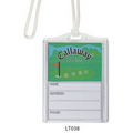 Logo In-Motion Luggage Tag (Golf Green)